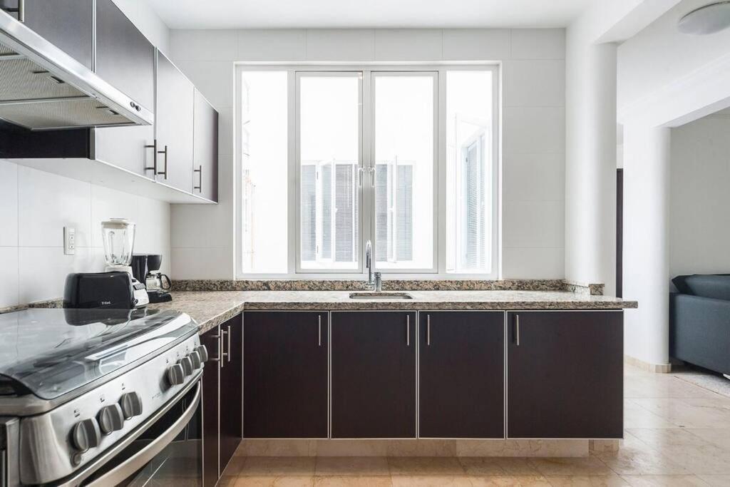Condesa Residence Campeche: Modern 2BR Apartment with Open Spaces Mexico City Exterior photo